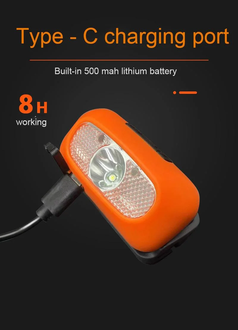 Smart Sensing Super Rechargeable Type-C Light Portable Strong LED Headlamp