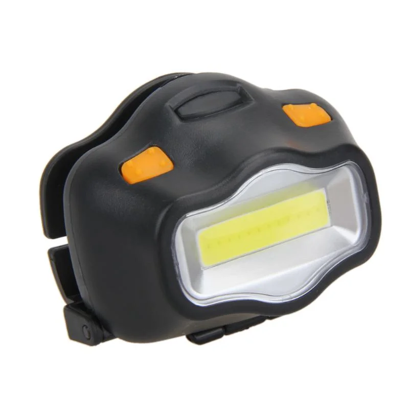 AAA Battery Outdoor Lighting Head Lamp Mini COB LED Headlamp for Camping