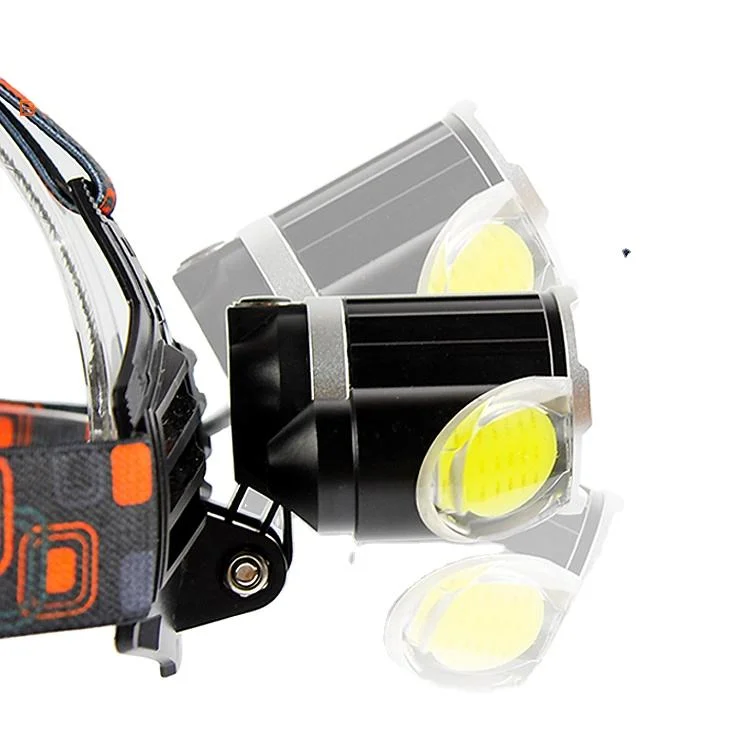 Glodmore2 2022 Best COB Super Bright LED Headlamp, USB Rechargeable Waterproof Hunting Frontale LED Headlamp