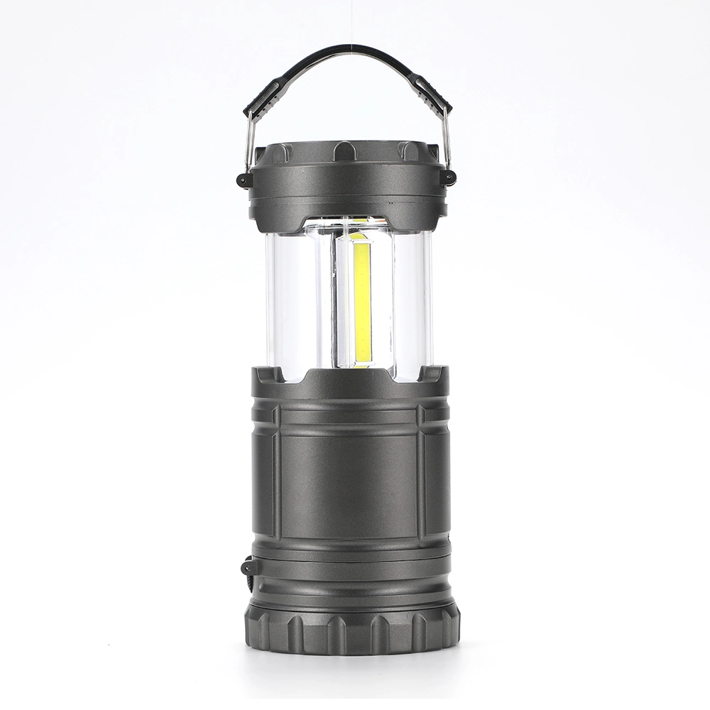 Emergency LED Camping Lantern Flashlight, 2 in 1 Collapsible Light