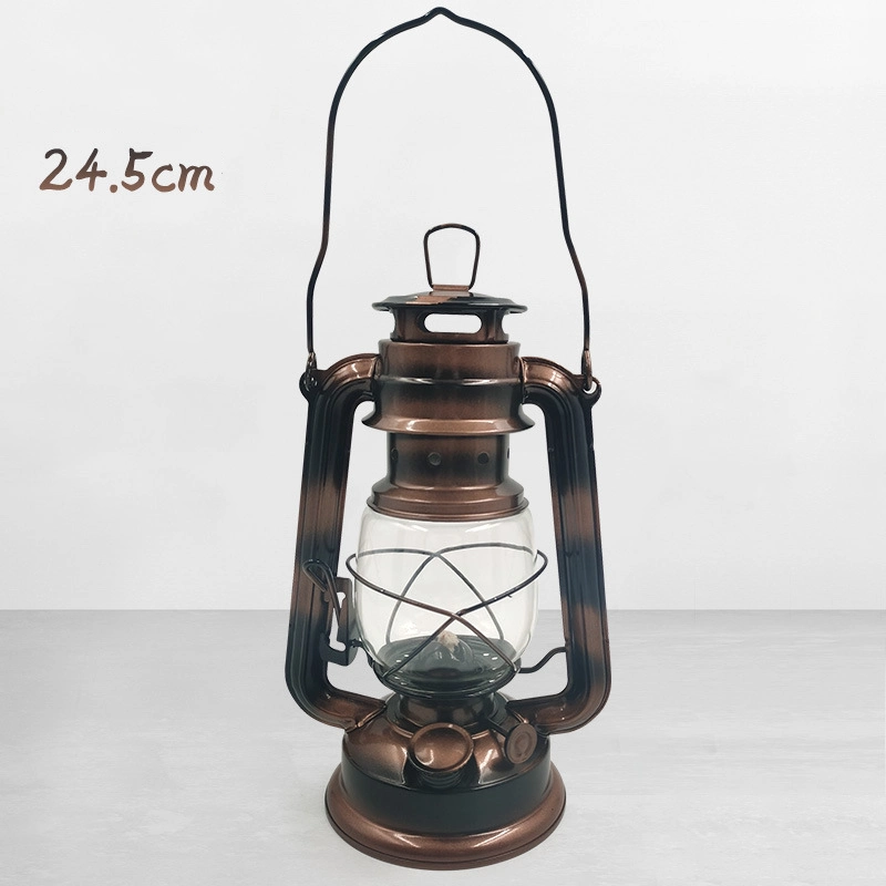 LED Retro Kerosene Outdoor Camping Atmosphere Oil Lamp Tent Laterns Camping Light