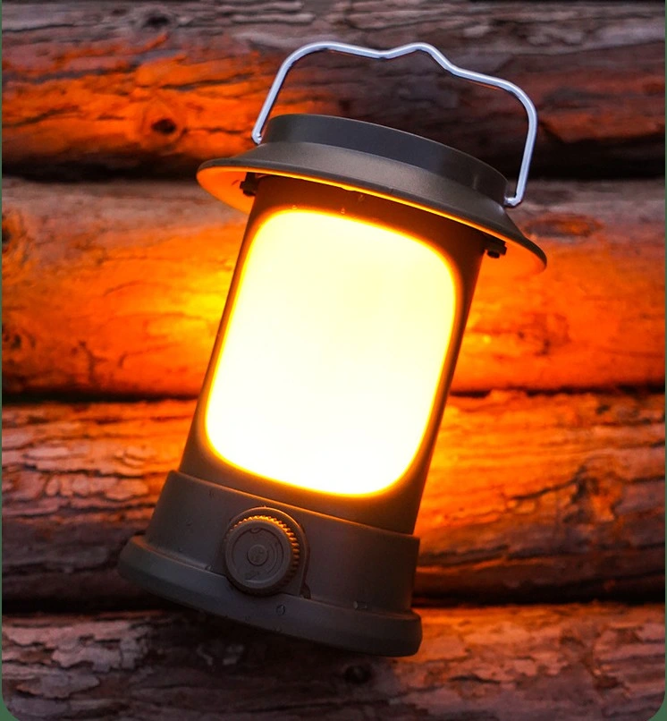 Solar Lantern Light USB Solar Portable Tent Lamp Outdoor Night LED Lamps Emergency Camping Light