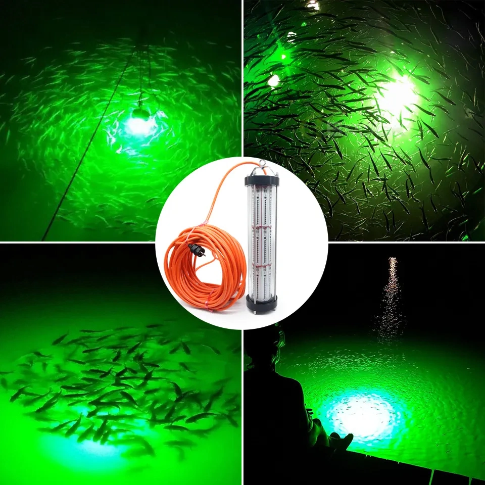 3000W Underwater Green Fishing Light High Power Fishing Light for Ships Double Waterproof