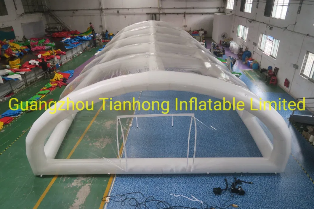 10X6m Transparent Inflatable Pool Cover Dome Tent