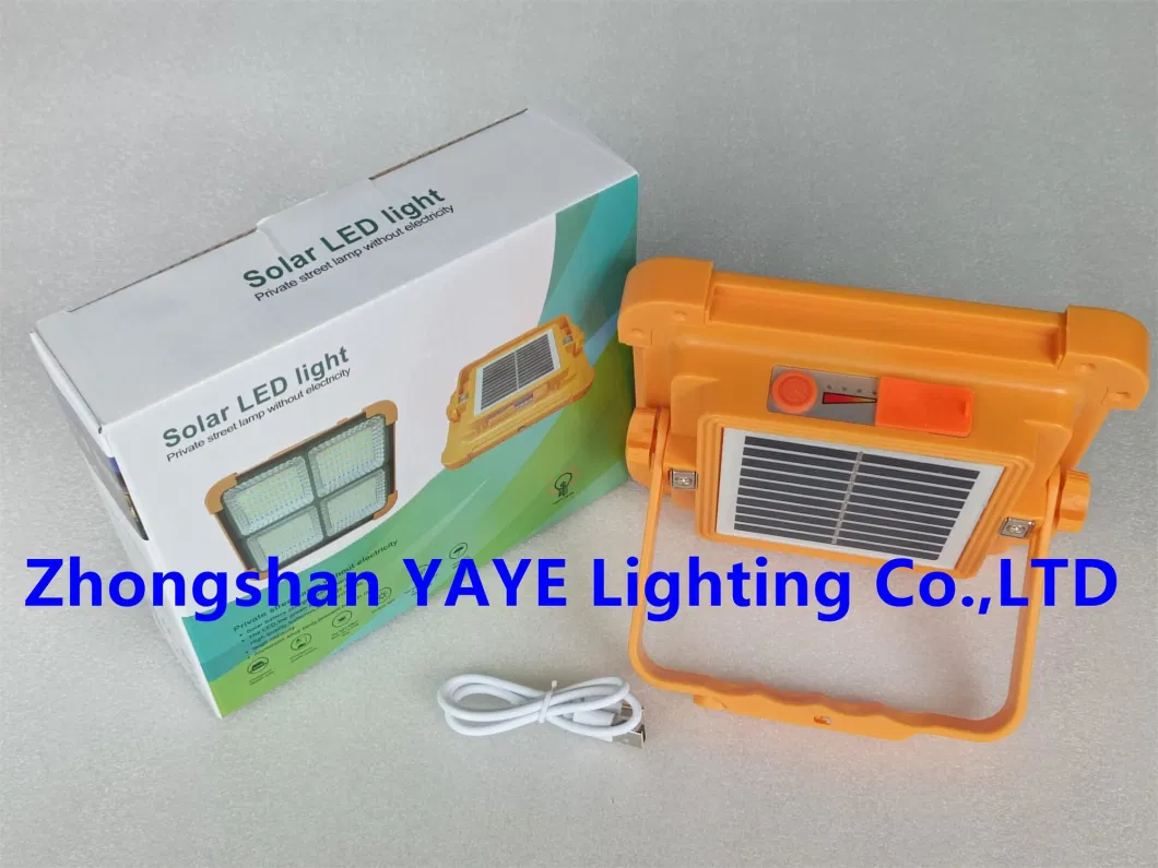 Yaye Salable Factory Price CE Portable Mini 50W/100W/200W Lithium Battery Solar LED Camping Lighting with 3 Years Warranty/ 1000PCS Stock/Best Supplier