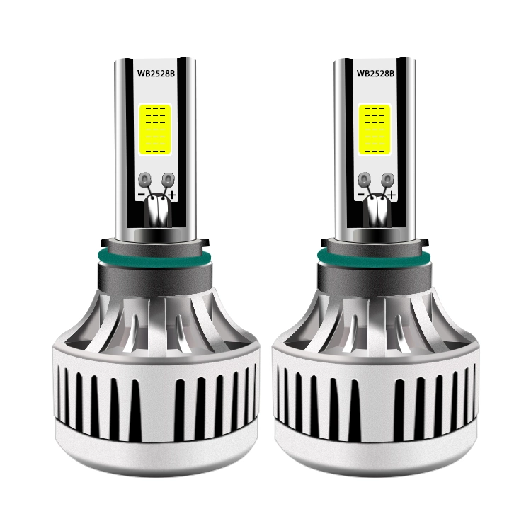 3-Sides M3 Plus H4 H6 Ba20d COB Motorcycle LED Headlight Bulbs Kits Motorbike Accessories LED Headlamp