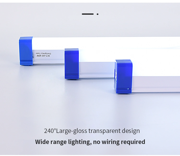 Rechargeable Magnetic Adhesive Back Indoor Bright Camping LED Emergency Light