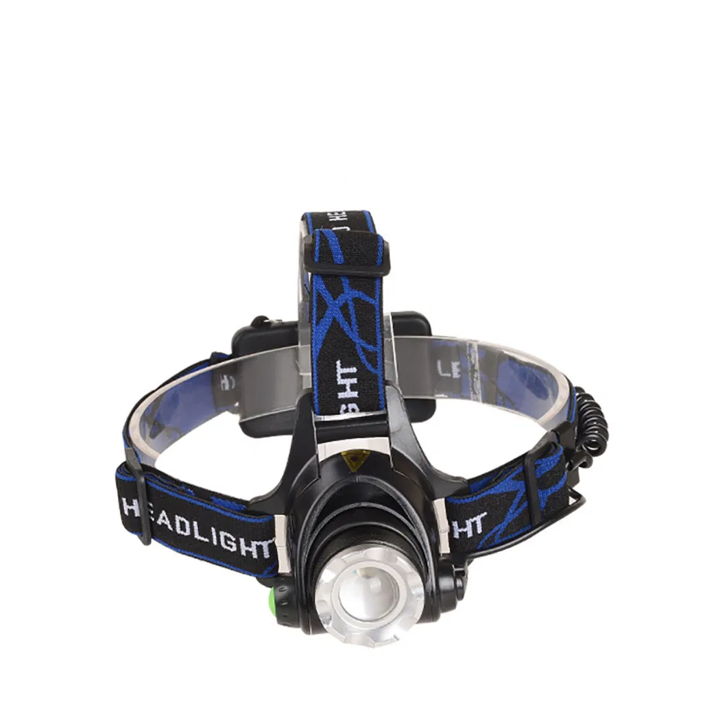 USB Rechargeable Hands Free Lighting Lightweight Design Adjustable Headlamp