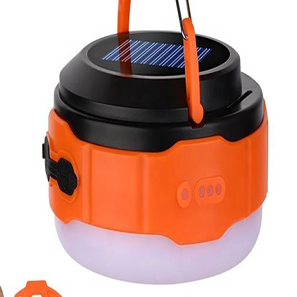 Solar Powered and Rechargeable Camping Light Portable Outdoor Waterproof LED Solar Light