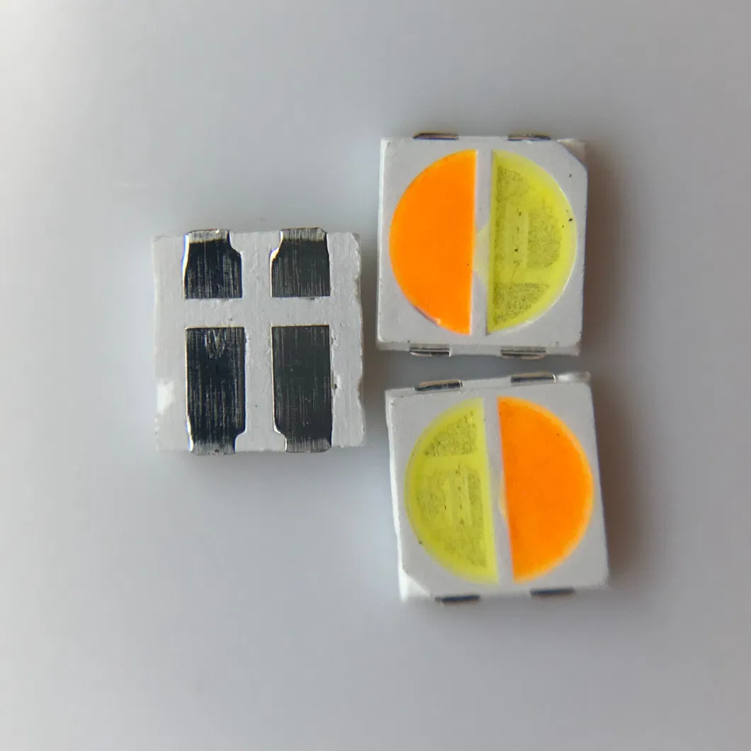 Wholesale Popular 1W 3V Dual CCT Bi Color of Red/Green/Blue/Yellow/Amber/ Warm or Cold White SMD Diode 3030 Bi-Color LED Chip Bulb Tube Lights
