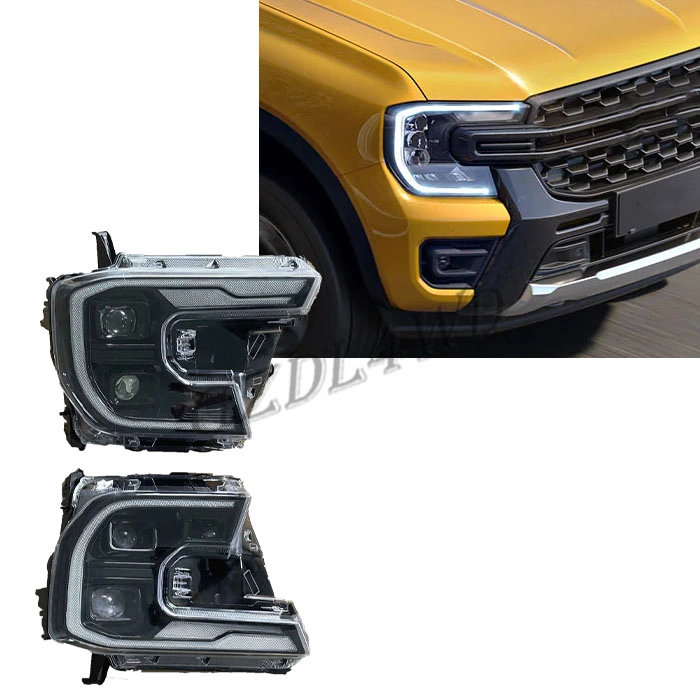 Headlight for Ranger 2023 XL Xls Xlt Upgrade to Wildtrak