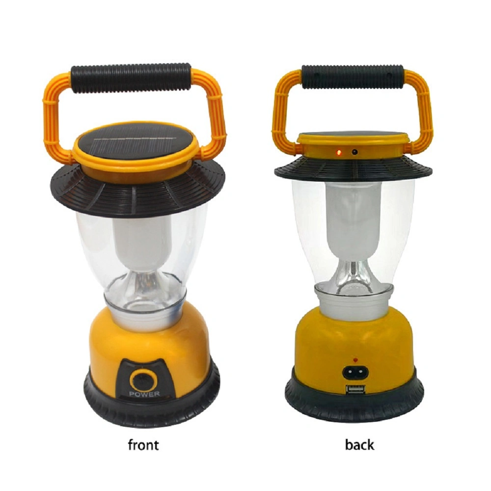 LED Camping Light USB Rechargeable Outdoor Lightning with Carabiner Clip Handle Wbb18444