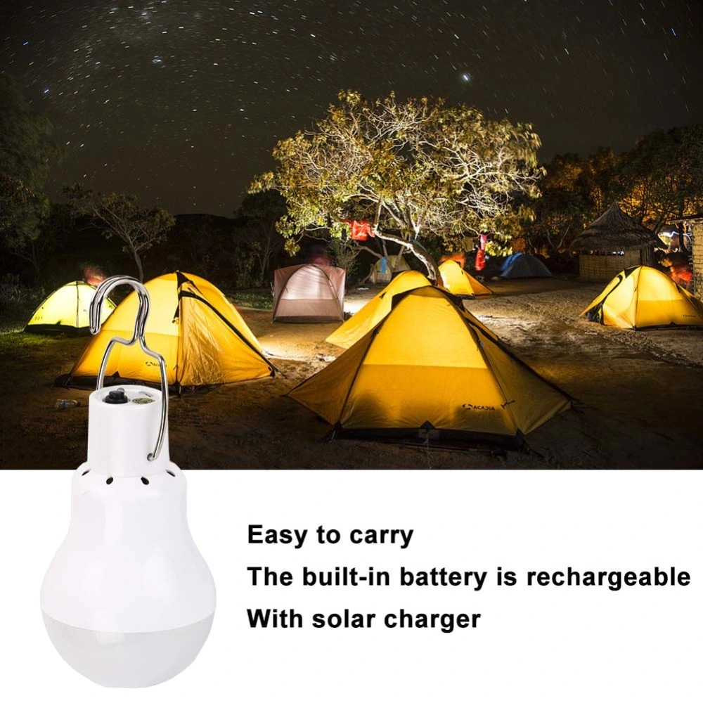 Outdoors Energy Saving Bulb Night LED Solar Light for Home Camping Fishing Courtyard Emergency