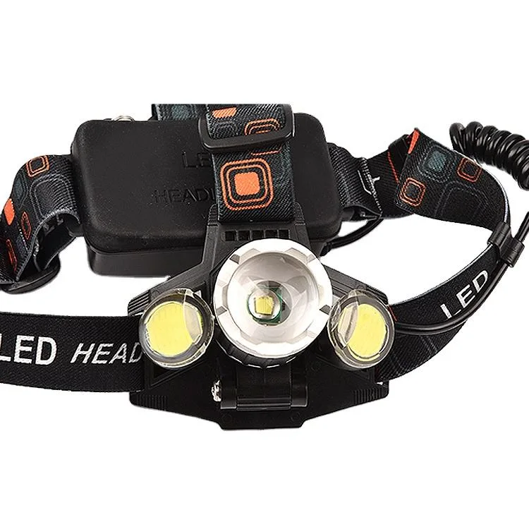 Glodmore2 2022 Best COB Super Bright LED Headlamp, USB Rechargeable Waterproof Hunting Frontale LED Headlamp