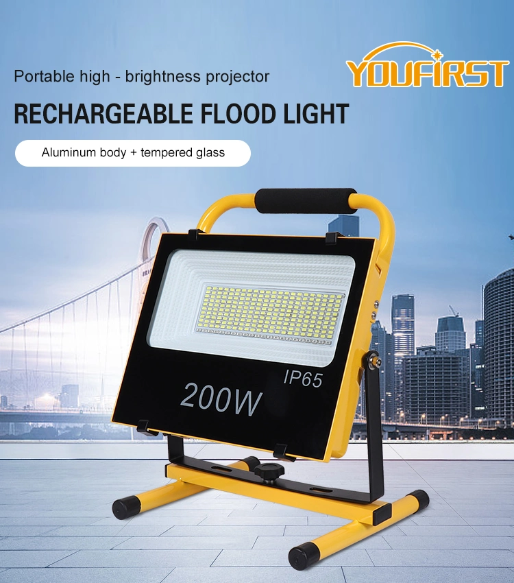 Portable LED Emergency Work Lights COB Outdoor Waterproof Flood Lights for Camping Car Repairing Hiking