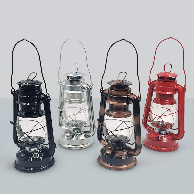 LED Retro Kerosene Outdoor Camping Atmosphere Oil Lamp Tent Laterns Camping Light