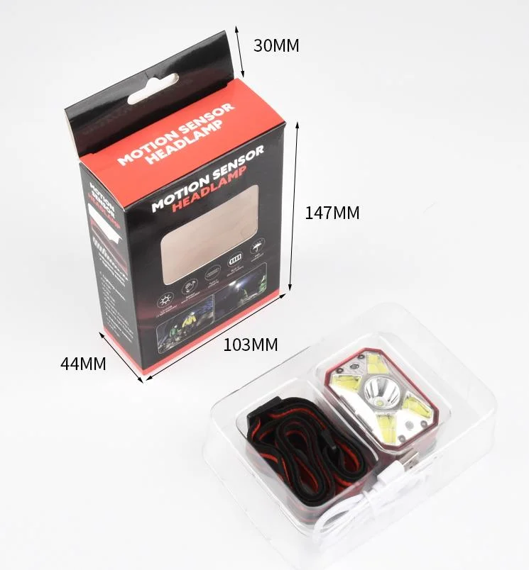 Goldmore11 LED Sensor Outdoor Waterproof Aluminium Alloy Rechargeable Xpg Powerful Head Light Headlamps Ready to Ship