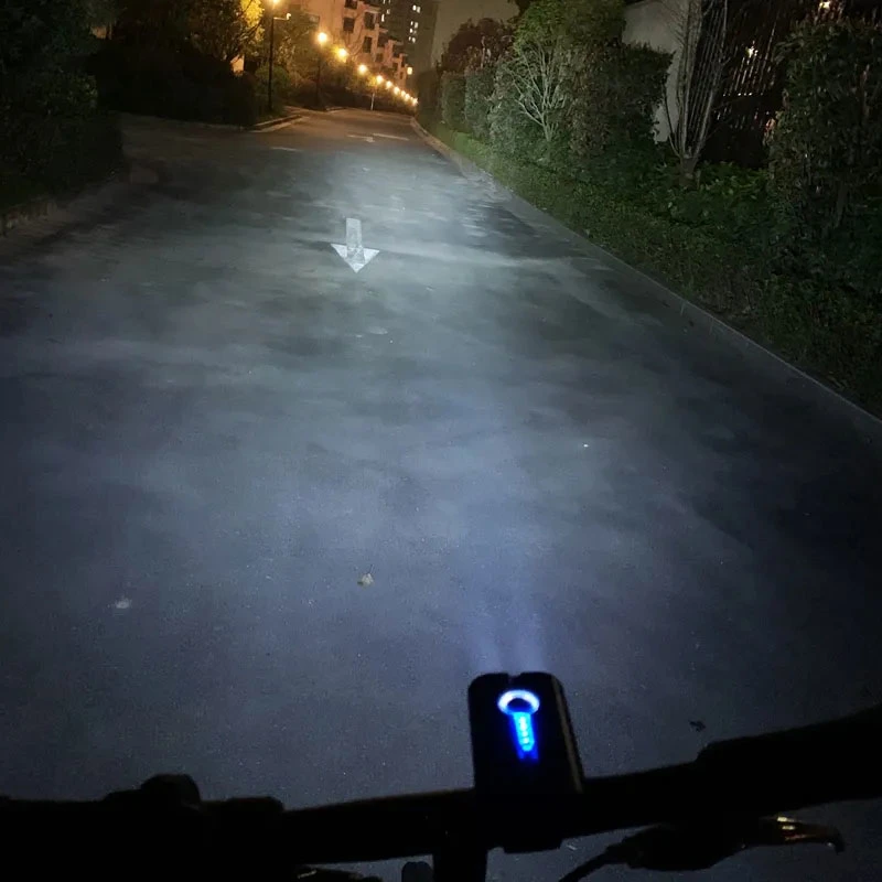 OEM Chinese Headlight Electric Headlamp 600 Lumens Double Bike Light