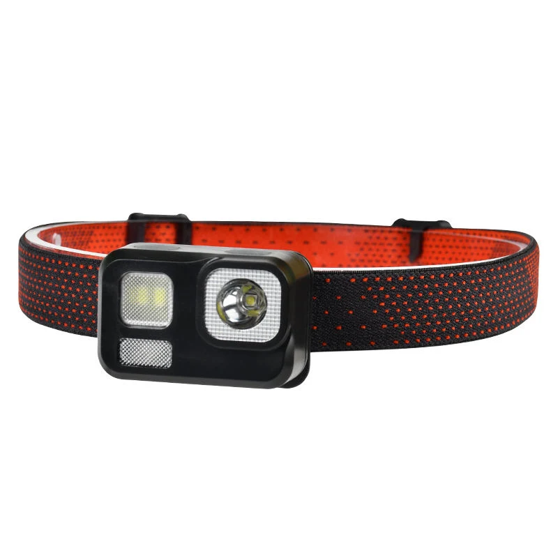 Glodmore2 2022 New Product Camping Diving 3*AAA Battery Headlamp, 300 Lumens Long Lasting Powerful COB LED Headlamp