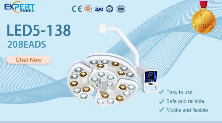 Easy to Operate Double Single Headlight Dental Lamp LED Light with Low Price