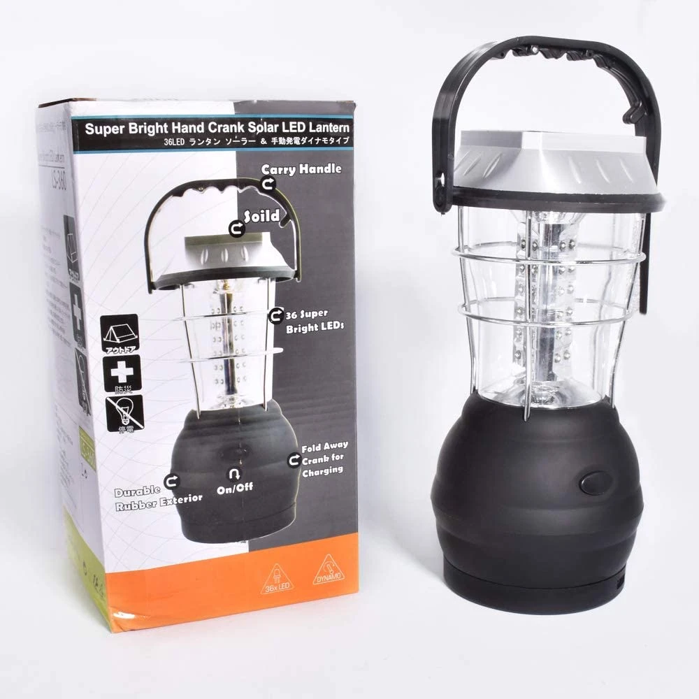 Solar Powered LED Camping Lantern Rechargeable Lamp LED Powerful Outdoor Solar Portable Camping Lights
