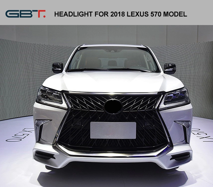 Gbt Car Accessories Year 2008-2015 LED Head Light Headlamp for Lexus 570 Model