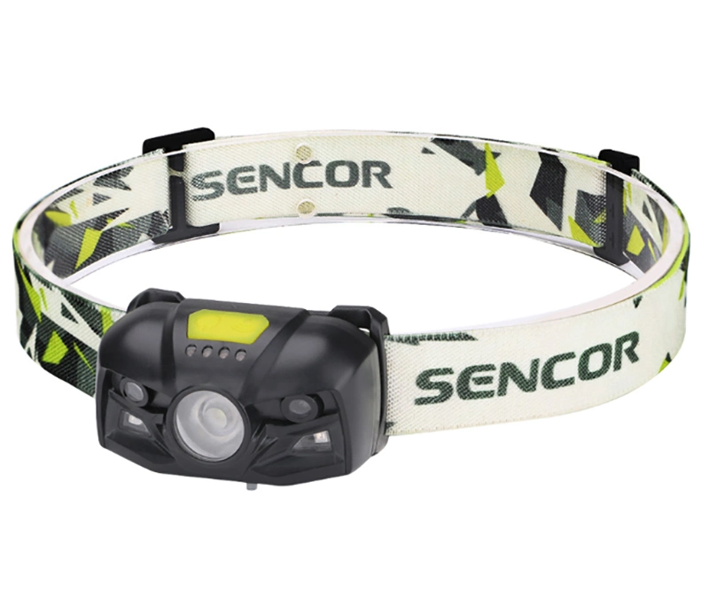 Wholesale Body Motion Sensor Head Torch Light Camping Flashing Head Lamp Torch Headlight Rechargeable LED Headlamp with Red Warning Light