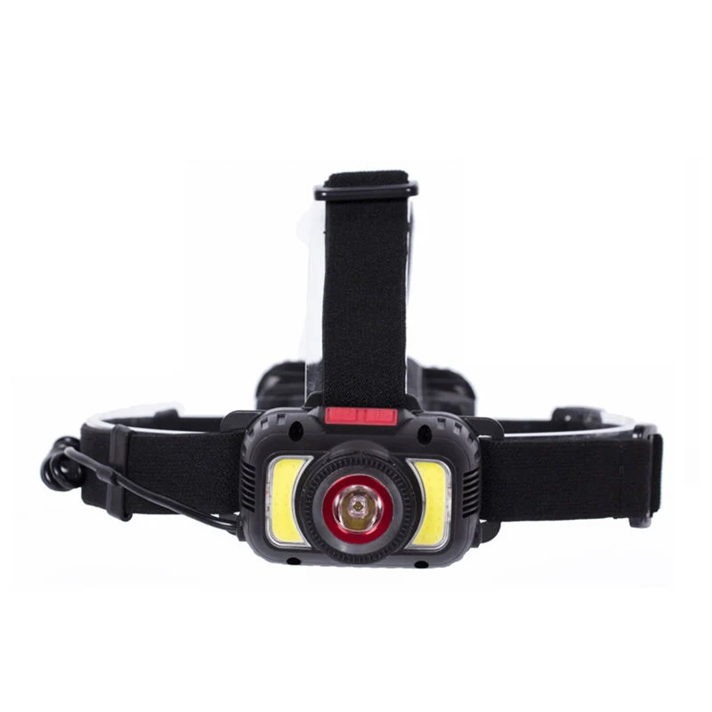 Glodmore2 Wholesale New AA COB LED T6 Moving Running Powerful Hunting USB Rechargeable LED Head Torch Light Headlamp