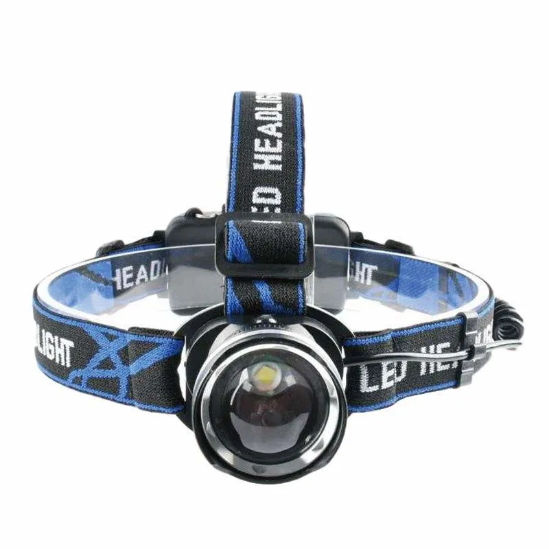 Glodmore2 Best Sale 300 Lumen Lift-Grade Waterproof LED Headlamp Headlight with Red Sos Light and 5 Light Modes