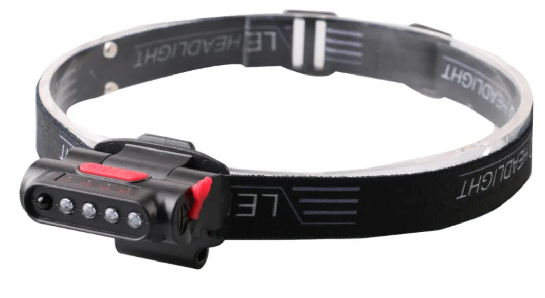 USB Rechargeable Headlight with 180 Degree and Sensor for Outdoor Fishing Hiking