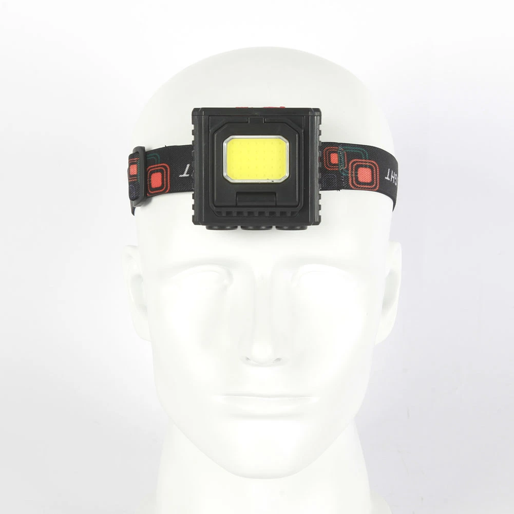 Yichen Foldable Rechargeable Compact COB and LED Headlamp Headlight