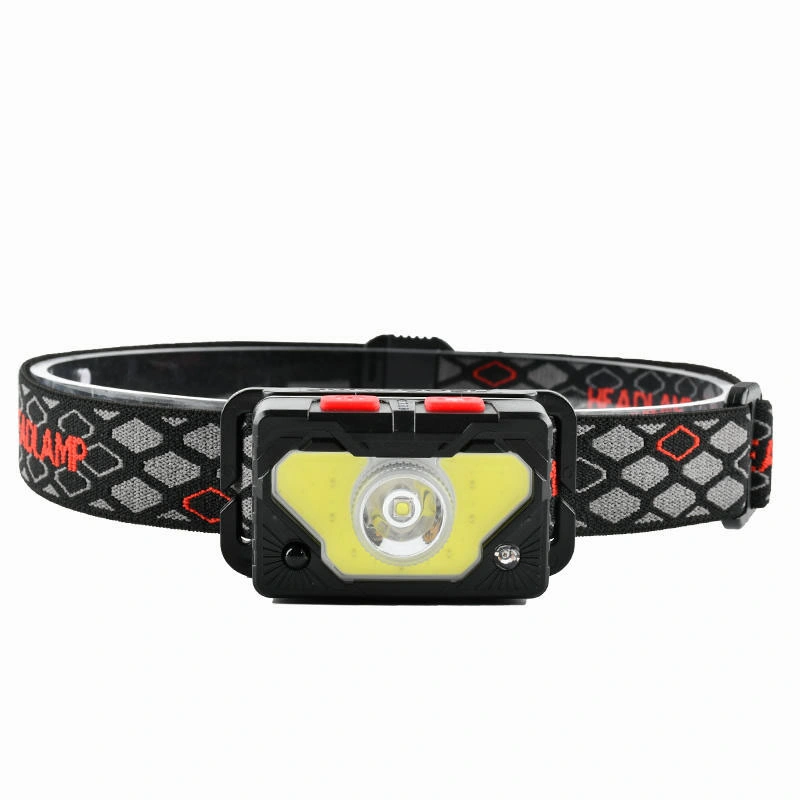 Glodmore2 Factory Supply USB Rechargeable LED COB Headlamp