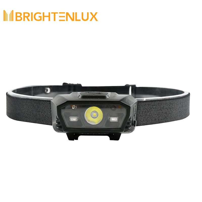 Brightenlux Best High Power Lithium Battery USB Rechargeable Waterproof Sensor LED Rechargeable Hunting Light Headlamp