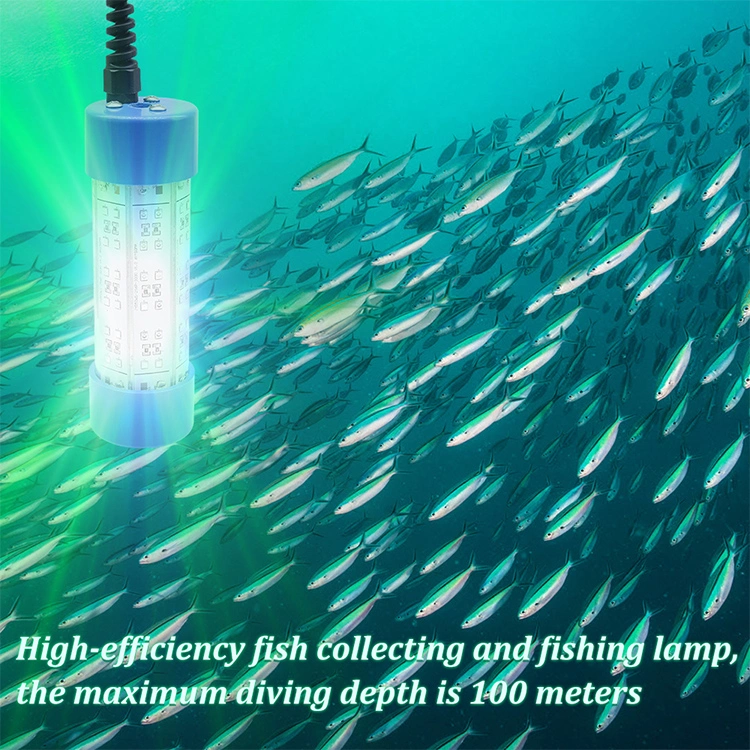 30W 60W 100W 200W 300W 1000W LED Fishing Light Green White Color Underwater LED Fishing Light