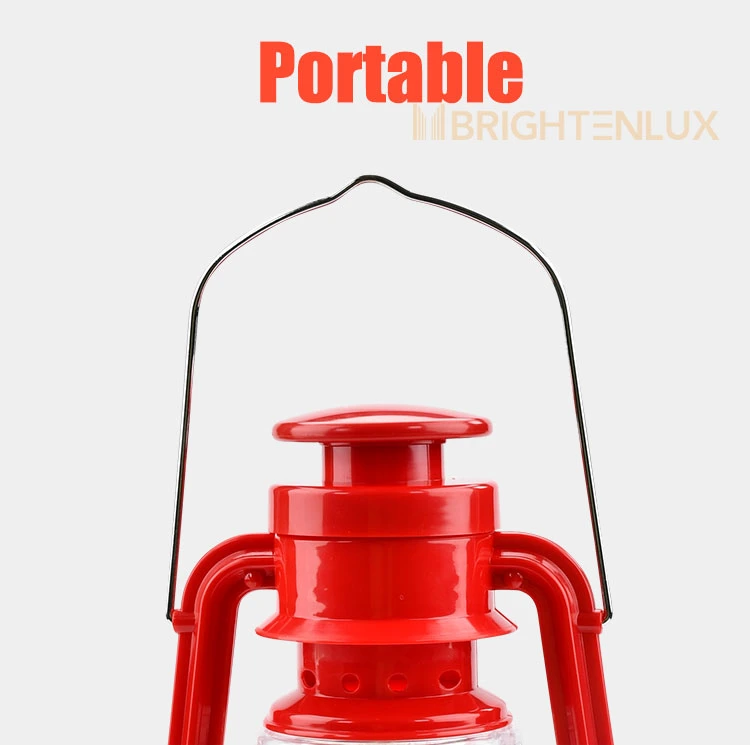 Brigthenlux Wrought Iron Retro Lamp Portable LED Camping Lamp Outdoor Camping Tent Lamp Household Emergency Lighting