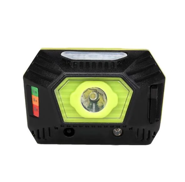 Motion Sensor USB Rechargeable Night Lfishing Headlamp