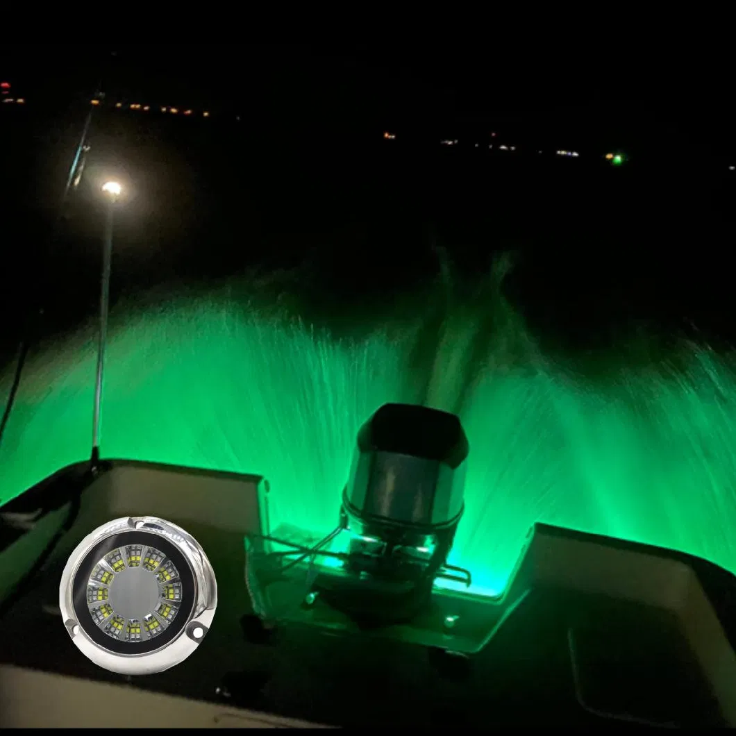 High Intensity Yacht Marine LED Underwater Boat Transom Lights for Night Fishing