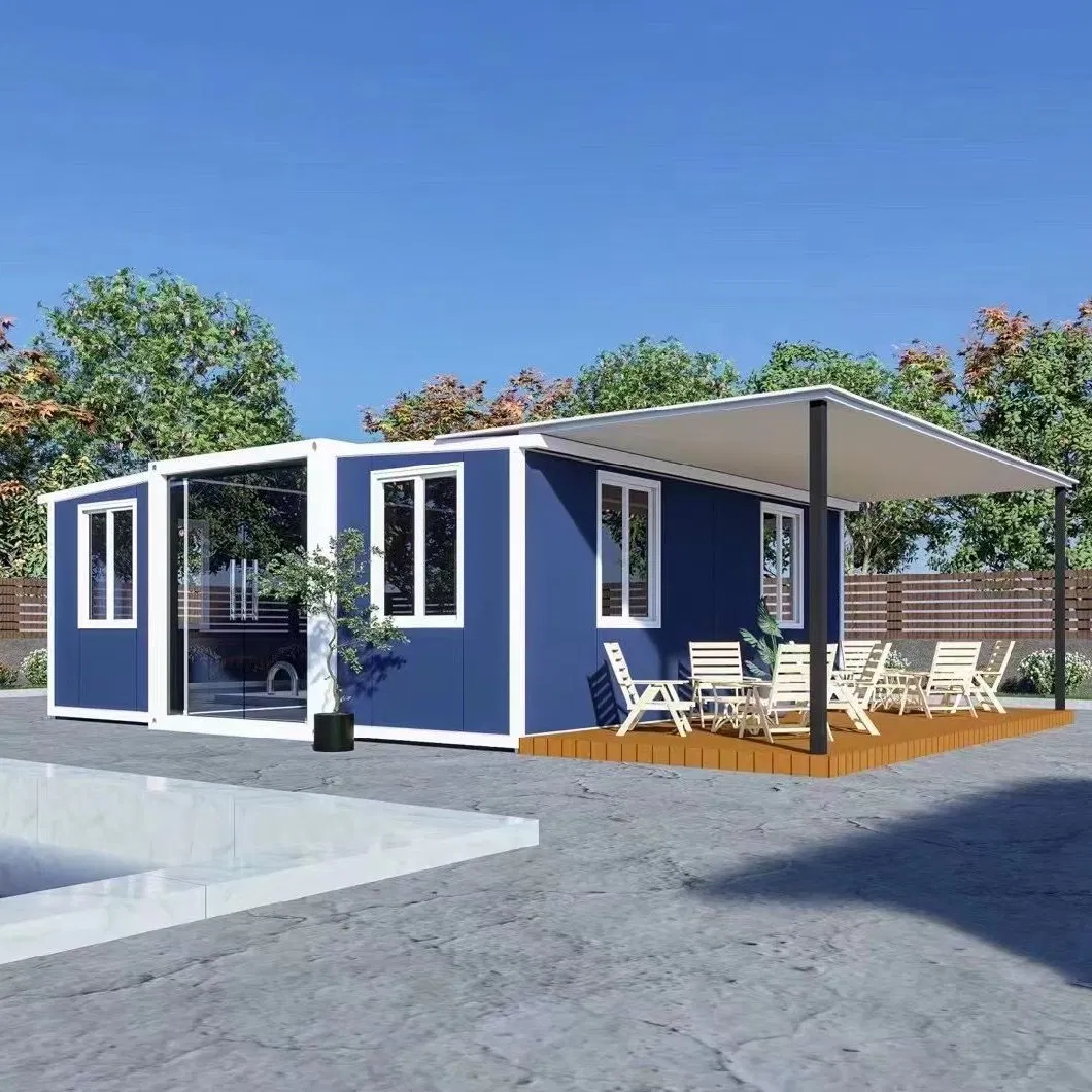 China Foldable Prefabricated Expandable Container Prefab House Container Casas Used as Camp