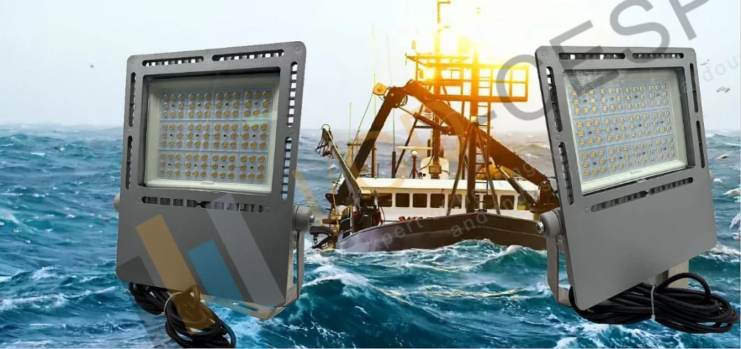 LED Light 150W Outdoor marine Floodlight for fishing vessel Lighting