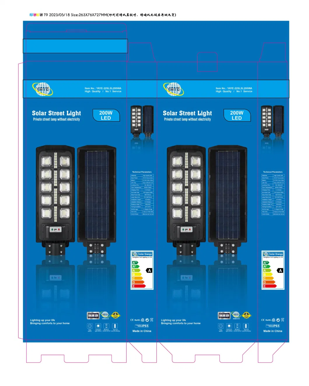 Yaye Salable Factory Price CE Portable Mini 50W/100W/200W Lithium Battery Solar LED Camping Lighting with 3 Years Warranty/ 1000PCS Stock/Best Supplier