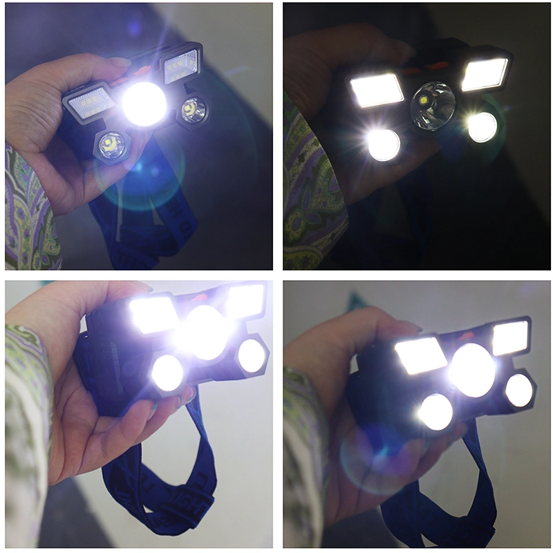 18650 Rechargeable Battery LED Head Torch Rechargeable Waterproof Hunting Powerful Headlamp