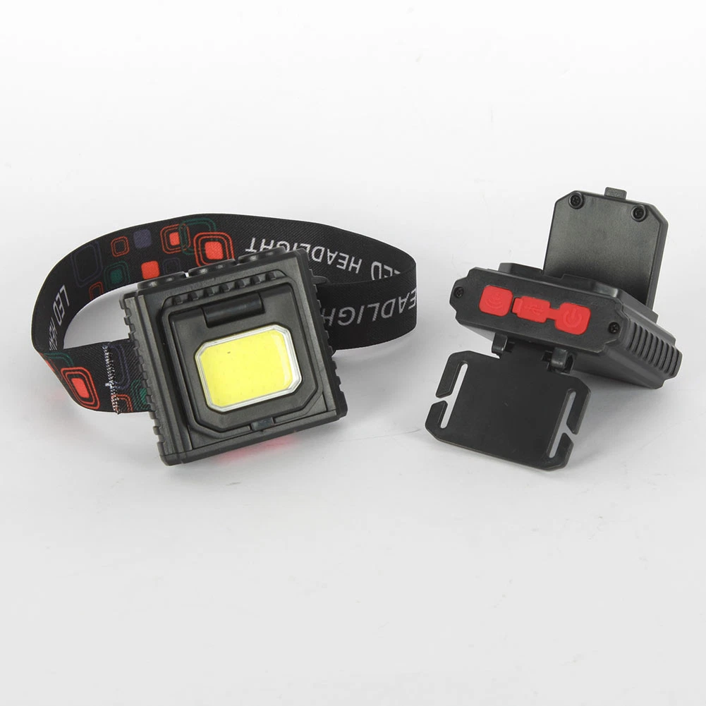 Yichen Foldable Rechargeable Compact COB and LED Headlamp Headlight