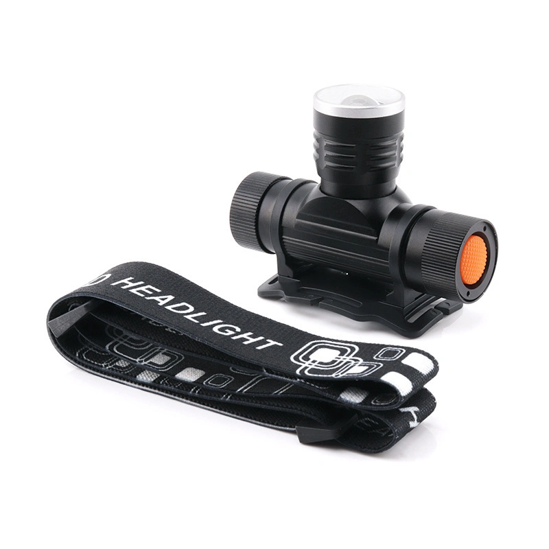 Multifunctional Strong Light Long-Range Focusing USB Rechargeable Mini Headlamp