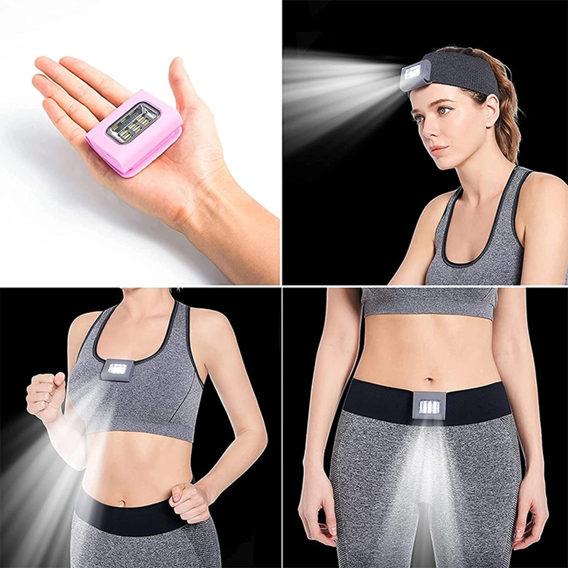 USB Rechargeable Night Walking Light Running Lights Clip on LED Safety Lights for Runners and Joggers Wyz19103