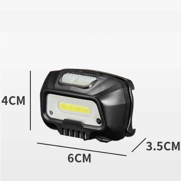 Rechargeable Hand Free Sensor Switch Headlight Portable Emergency Camping Head Torch Powerful Rechargeable LED Headlamp