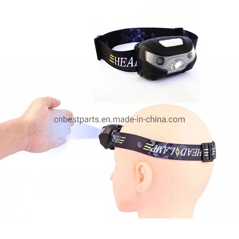 Wholesale Portable Camping 18650 Head Torch Lighting Outdoor Emergency Inspection Rechargeable Headlamp Mini Adjustable LED USB Headlight