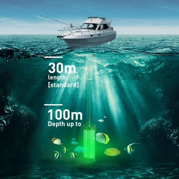 3000W Underwater Green Fishing Light High Power Fishing Light for Ships Double Waterproof