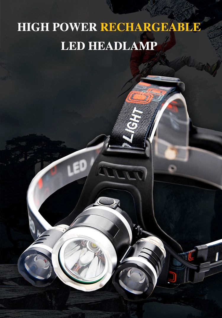 Brightenlux Most Powerful Rechargeable Mining Battery Motorcycle Whaterproof COB LED Headlamp