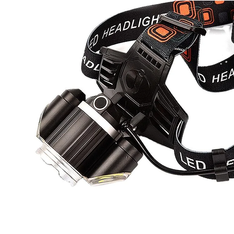 Glodmore2 2022 Best COB Super Bright LED Headlamp, USB Rechargeable Waterproof Hunting Frontale LED Headlamp