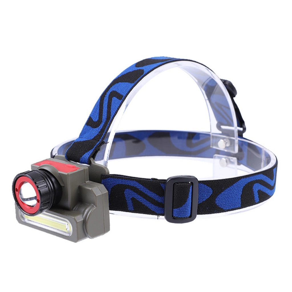 Wholesale Camping Emergency Lighting for Head Torch 3W COB Rechargeable Headlamp Waterproof Ipx4 Zoomable Camping Rechargeable LED Headlight